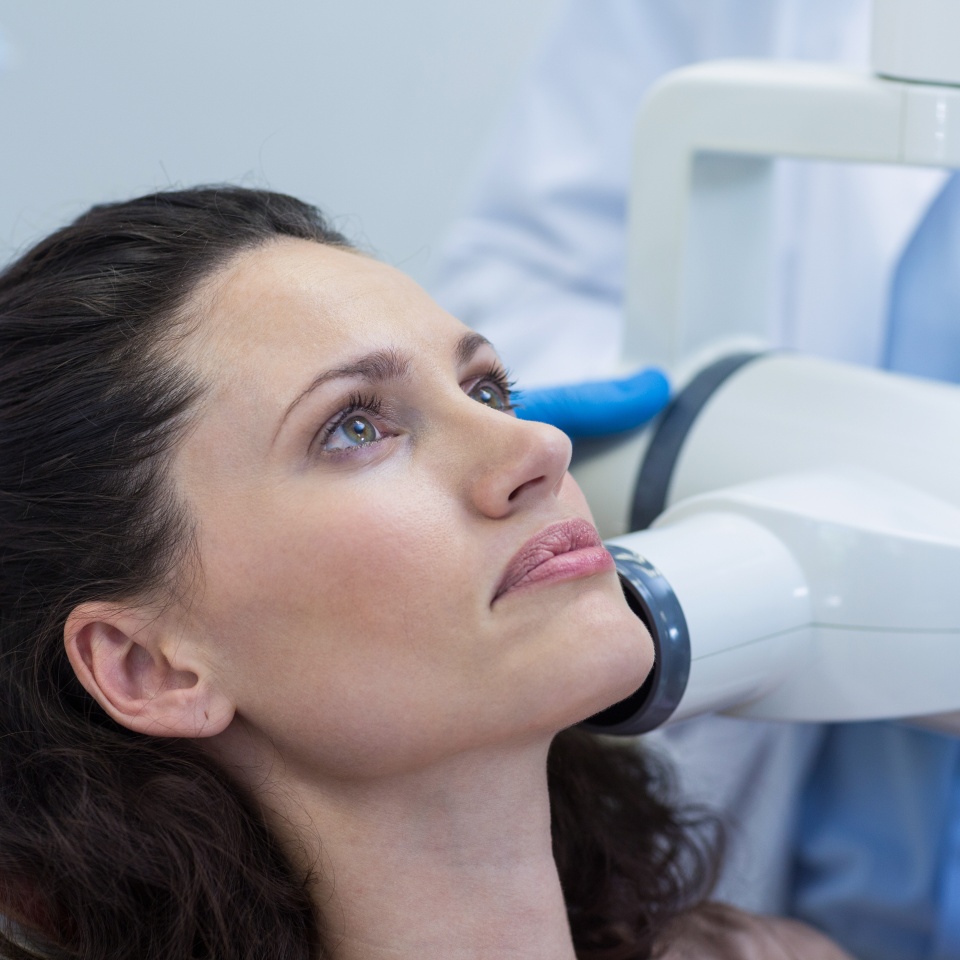 Dental X-ray patient consultation Duluth Dental Studio care